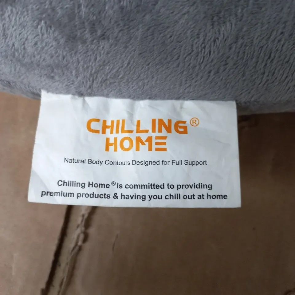 CHILLING HOME NATURAL BODY CONTOUR PILLOW – GREY