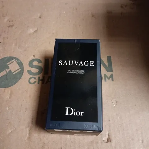 DIOR SAUVAGE EAU DE TOILETTE 100 ML – BOXED
