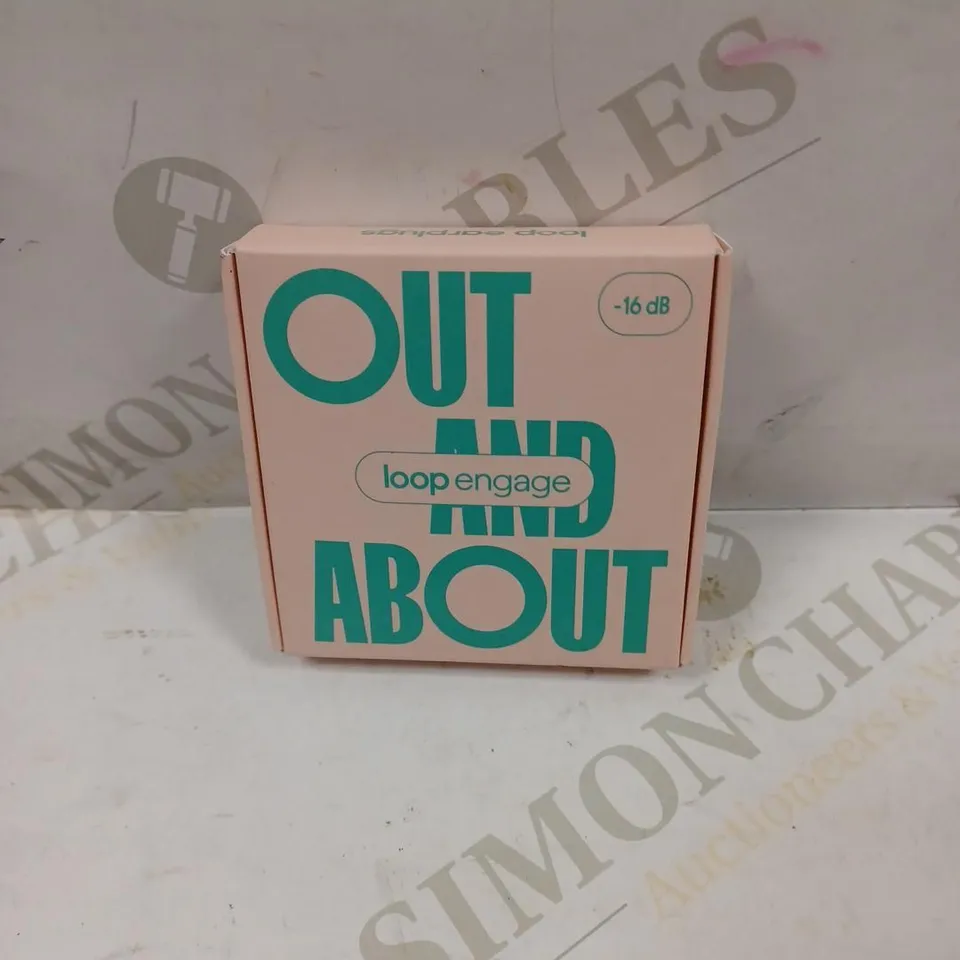 SEALED LOOP ENGAGE OUT AND ABOUT NOISE REDUCTION EARPLUGS - ARCTIC CRYSTAL 