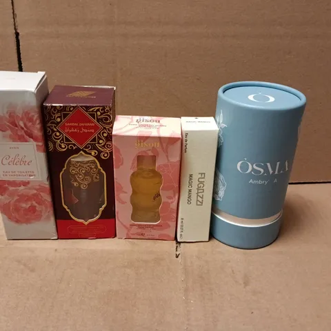 LO TOF 10 ASSORTED EAU DE PARFUMES IN VARIOUS SIZES TO INCLUDE OSMA, AVON AND RWOALL