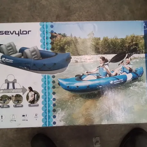 BOXED SEVYLOR TAHAA INFLATABLE KAYAK