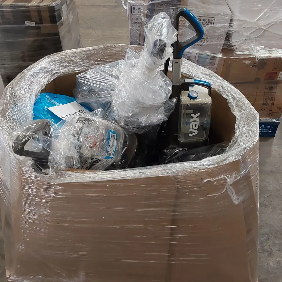 PALLET OF APPROXIMATELY 11 UNPROCESSED RAW RETURN HOUSEHOLD AND ELECTRICAL GOODS TO INCLUDE;