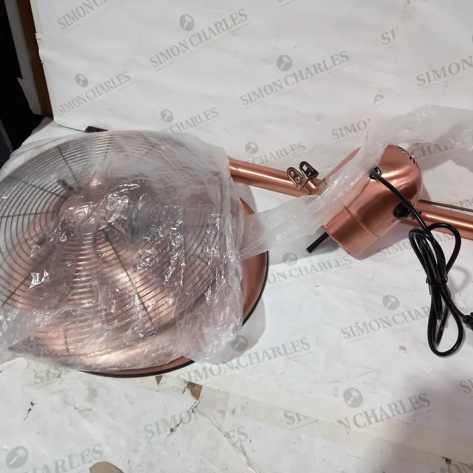 TOWER COPPERT METAL PEDESTAL FAN 