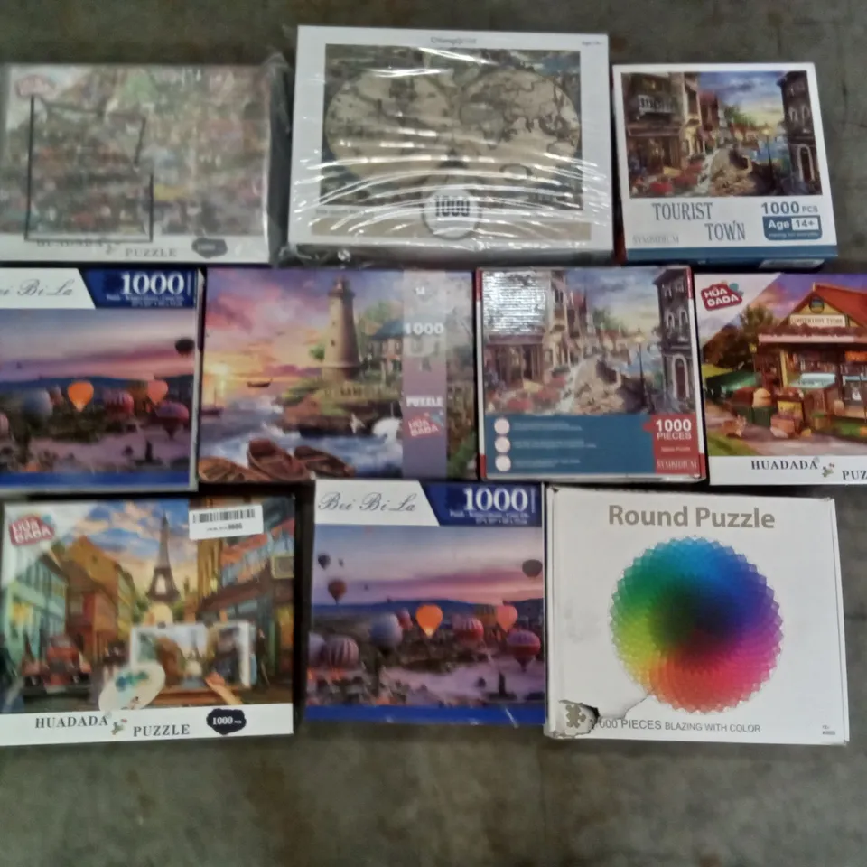 PALLET OF ASSORTED PUZZLES