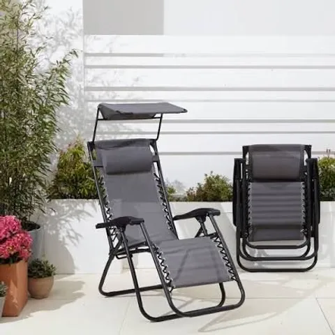 BOXED NEO FOLDING CHAIR COOL GREY 