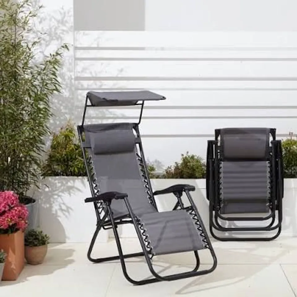 BOXED NEO FOLDING CHAIR COOL GREY