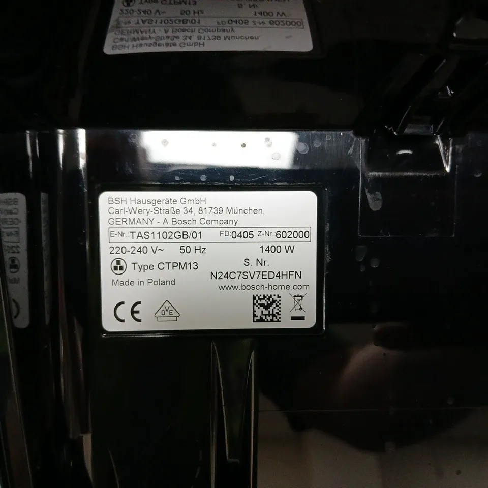 Bosch Tassimo TAS1102GB/01 Coffee Machine