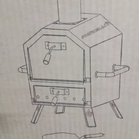 BOXED OUTDOOR 2-LAYER PIZZA OVEN