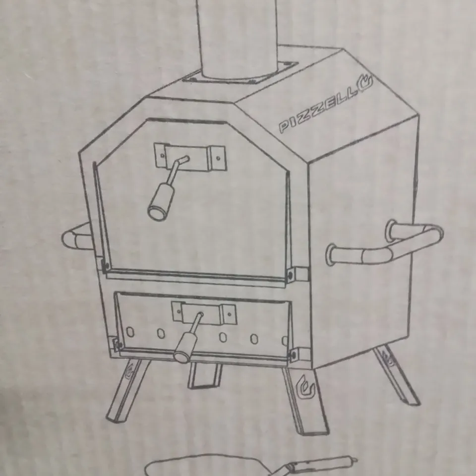 BOXED OUTDOOR 2-LAYER PIZZA OVEN