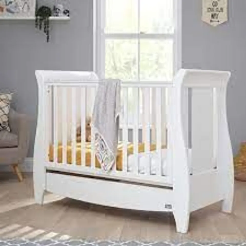 BOXED KATIE SPACE SAVING COT BED WHITE (1 BOX)