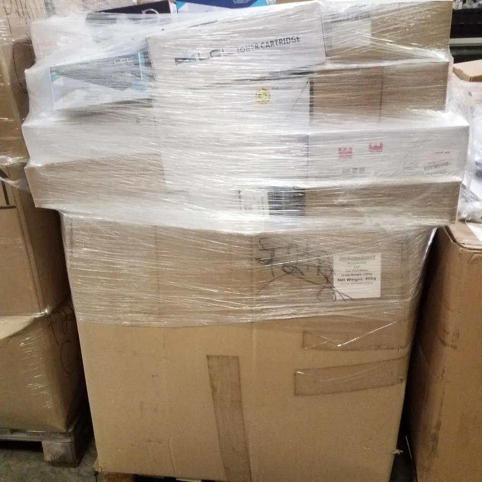 PALLET CONTAINING ASSORTED TONER CARTRIDGES