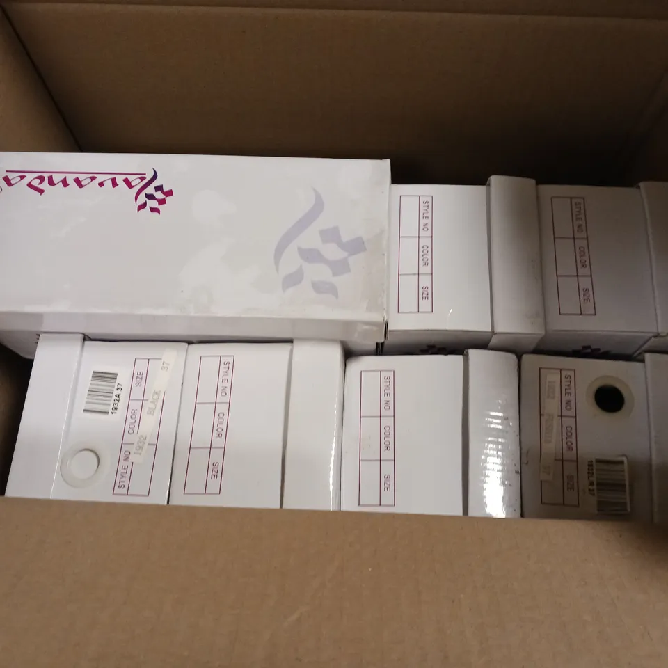 LO TO F9 BOXED PAIRS OF LAVANDA SHOES - VARIOUS SIZES