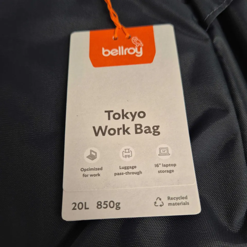 BELLROY TOKYO WORK BAG - NAVY, 20L (850G)