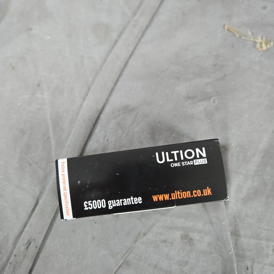 ULTION ONE STAR PLUS LOCK CYLINDER WITH TWO KEYS