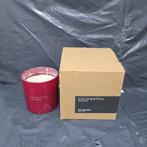 COCORRINA PEAR CINNAMON SCENTED CANDLE 1300G