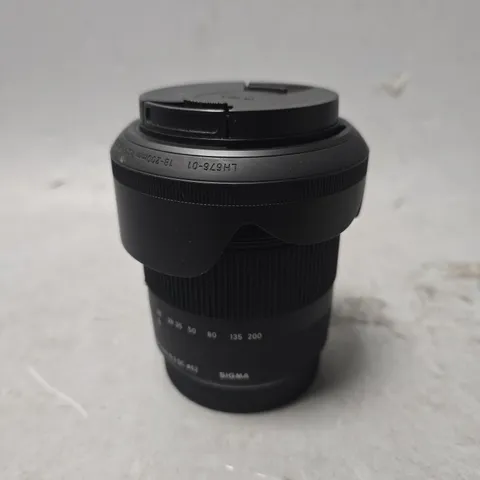 SIGMA 18-200MM F3.5-6.3 CAMERA LENS 