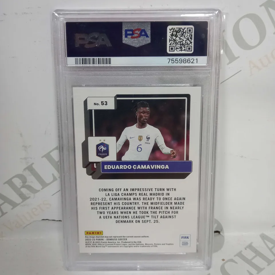 PSA GRADED 10 EDUARDO CAMAVINGA CARD