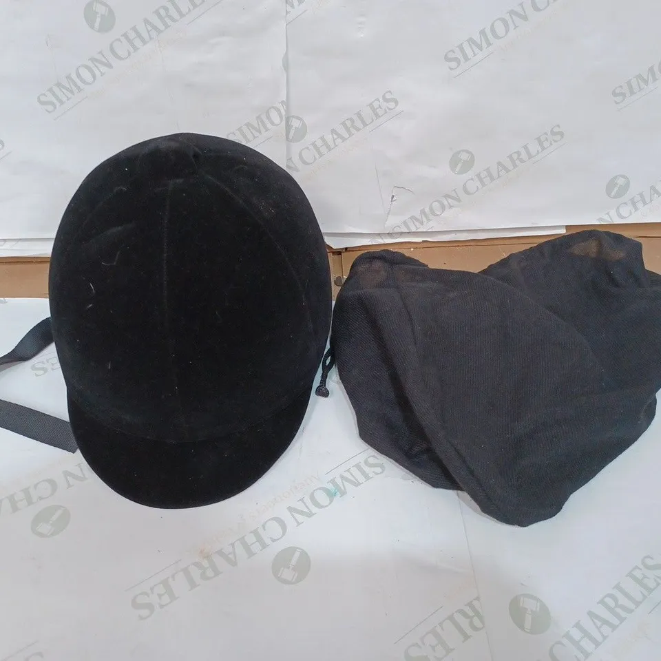 VIRTUE HIGH QUALITY EQUESTRIAN HELMET & HELMET COVER 