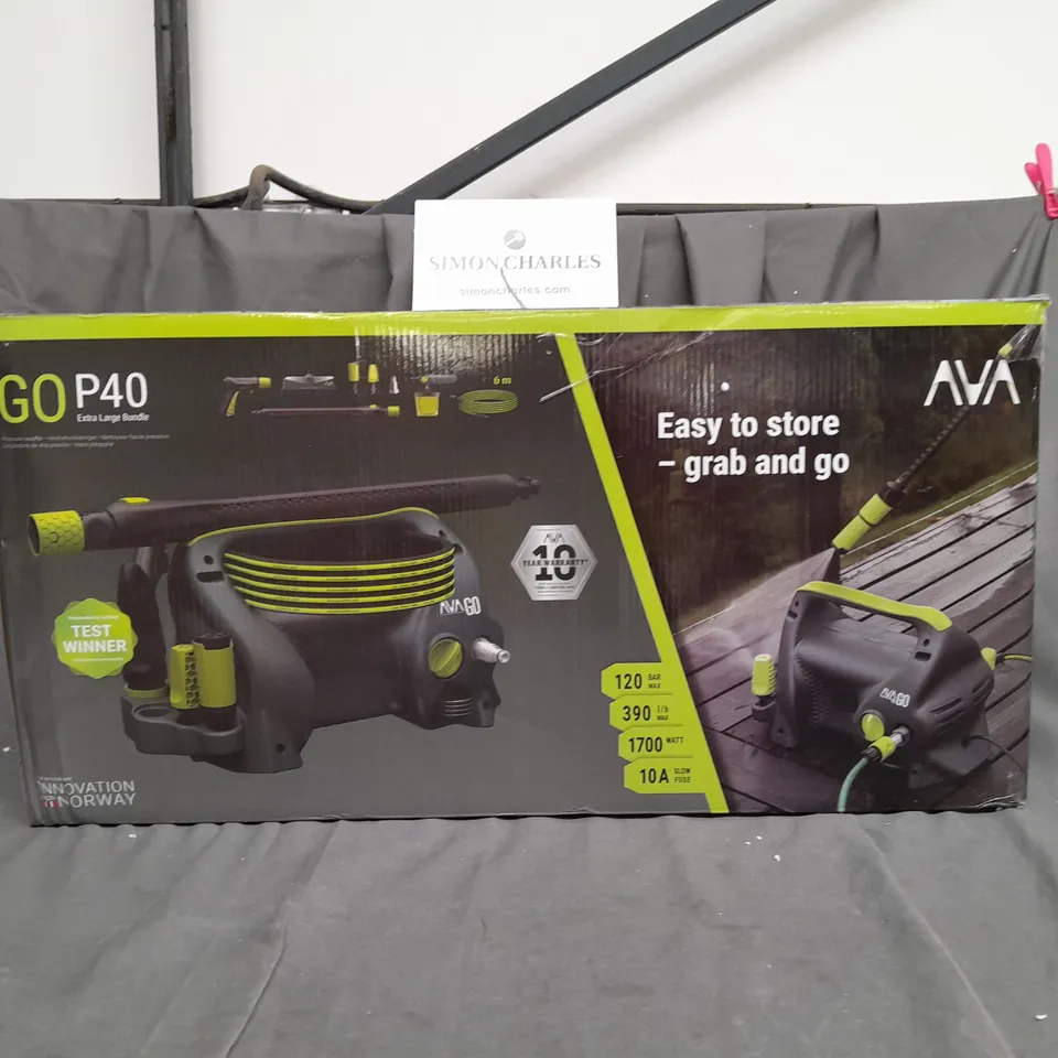 GO P40 PRESSURE WASHER X-LARGE BUNDLE - COLLECTION ONLY