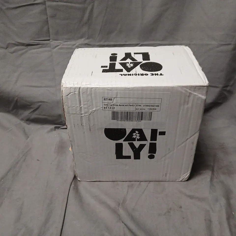 SEALED OATLY OAT DRINK BARISTA EDITION – 6 X 1L, BEST BEFORE 11/2026