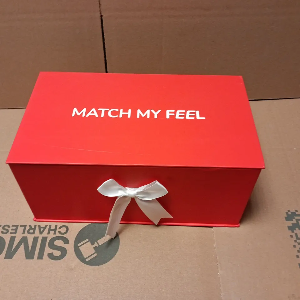 MATCH MY FEEL 8" REALISTIC SUCTION CUP DILDO WITH BALLS