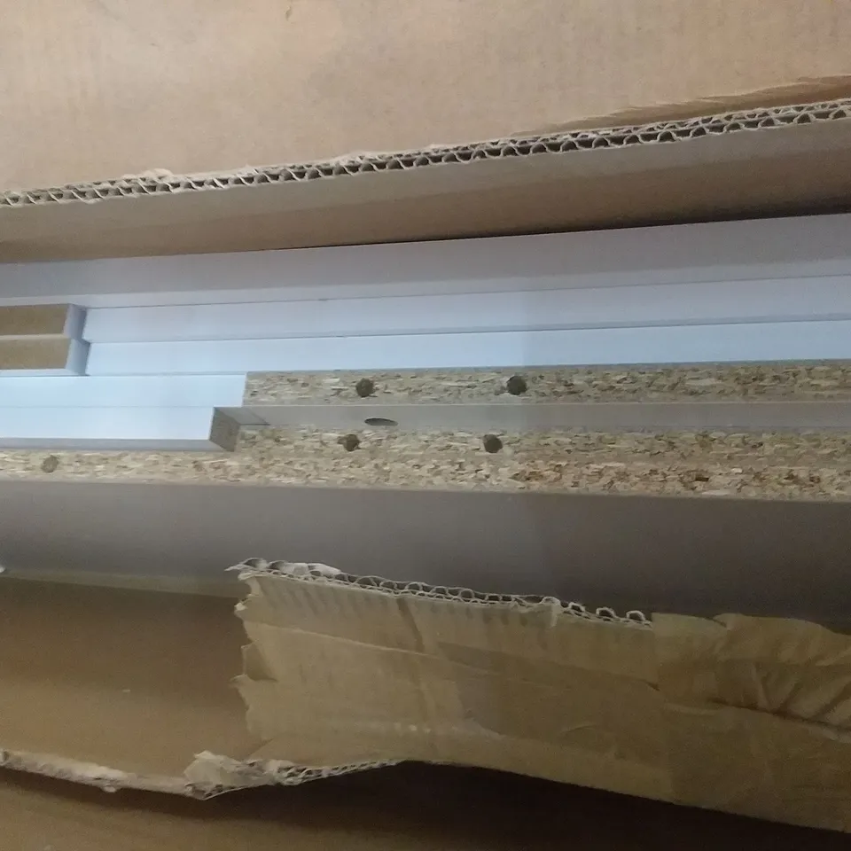 BOXED FLATPACK FURNITURE PARTS WHITE 