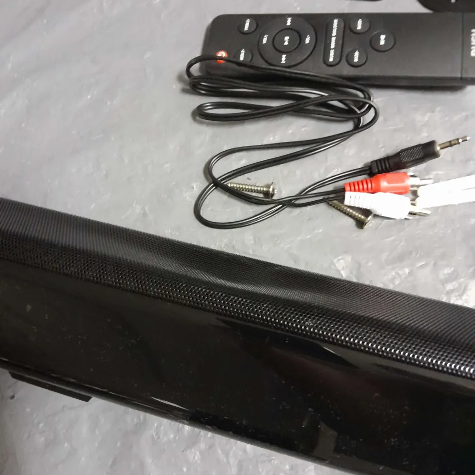 BUSH 24W RMS 2.0 CHANNEL SOUNDBAR IN BLACK 