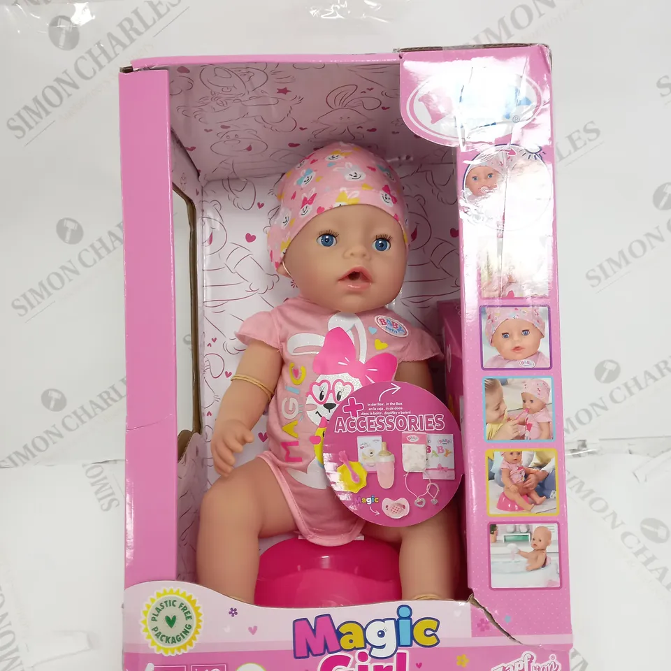 BABY BORN MAGIC GIRL RRP £64.99