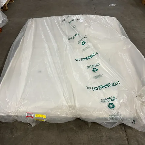 QUALITY BAGGED 5FT SUPER KING CLOUDS MEMORY SPRUNG OPEN COIL MATTRESS