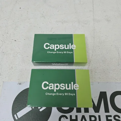 CAPSULE FILTERED SHOWERHEAD – BOXED (SET OF 2)