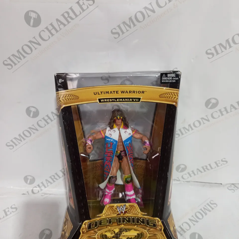 WWE FIGURE - ULTIMATE WARRIOR - WRESTLEMANIA VII