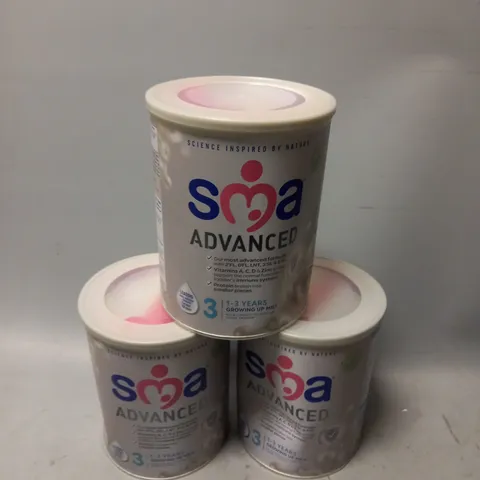 3X SMA ADVANCED MILK FORMULA 800G