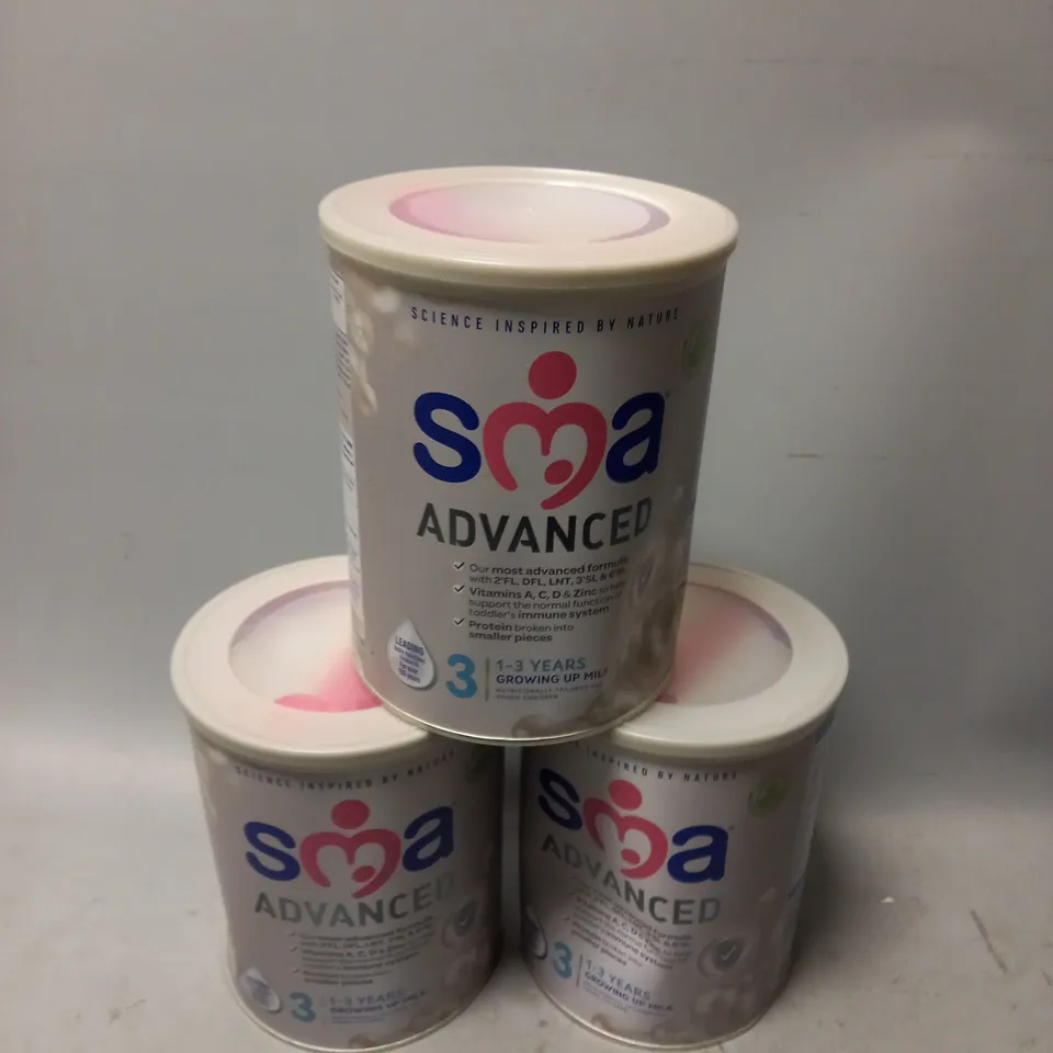 3X SMA ADVANCED MILK FORMULA 800G 