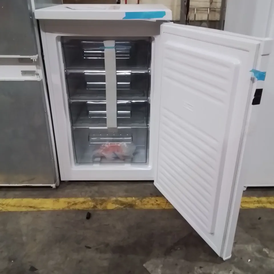 TEKNIX LBF085H FREESTANDING UNDERCOUNTER FREEZER - 55CM WIDTH - 90 LITRE CAPACITY - 4 LARGE COMPARTMENTS