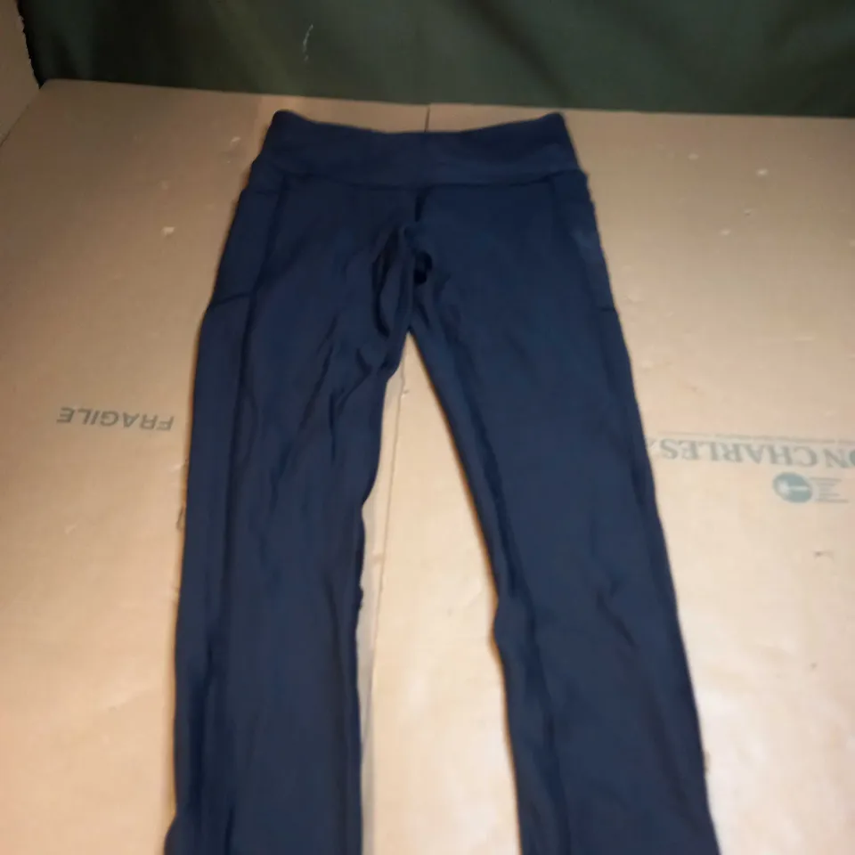 CRZ YOGA FLEECE LINED LEGGINGS SIZE 10