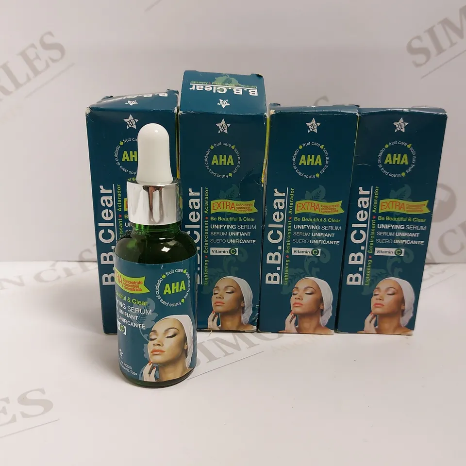 BOX OF 4 B.B CLEAR UNIFYING SERUM