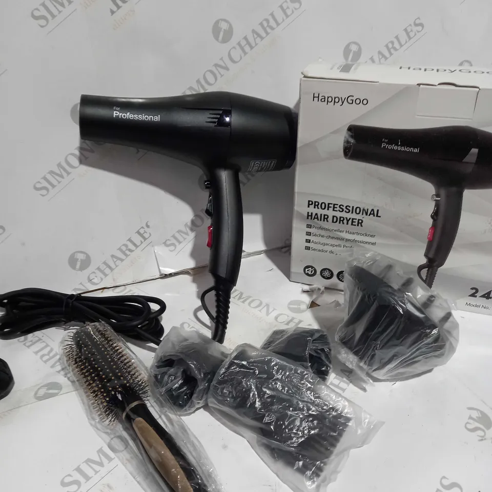 BOXED HAPPYGOO PROFESSIONAL HAIR DRYER