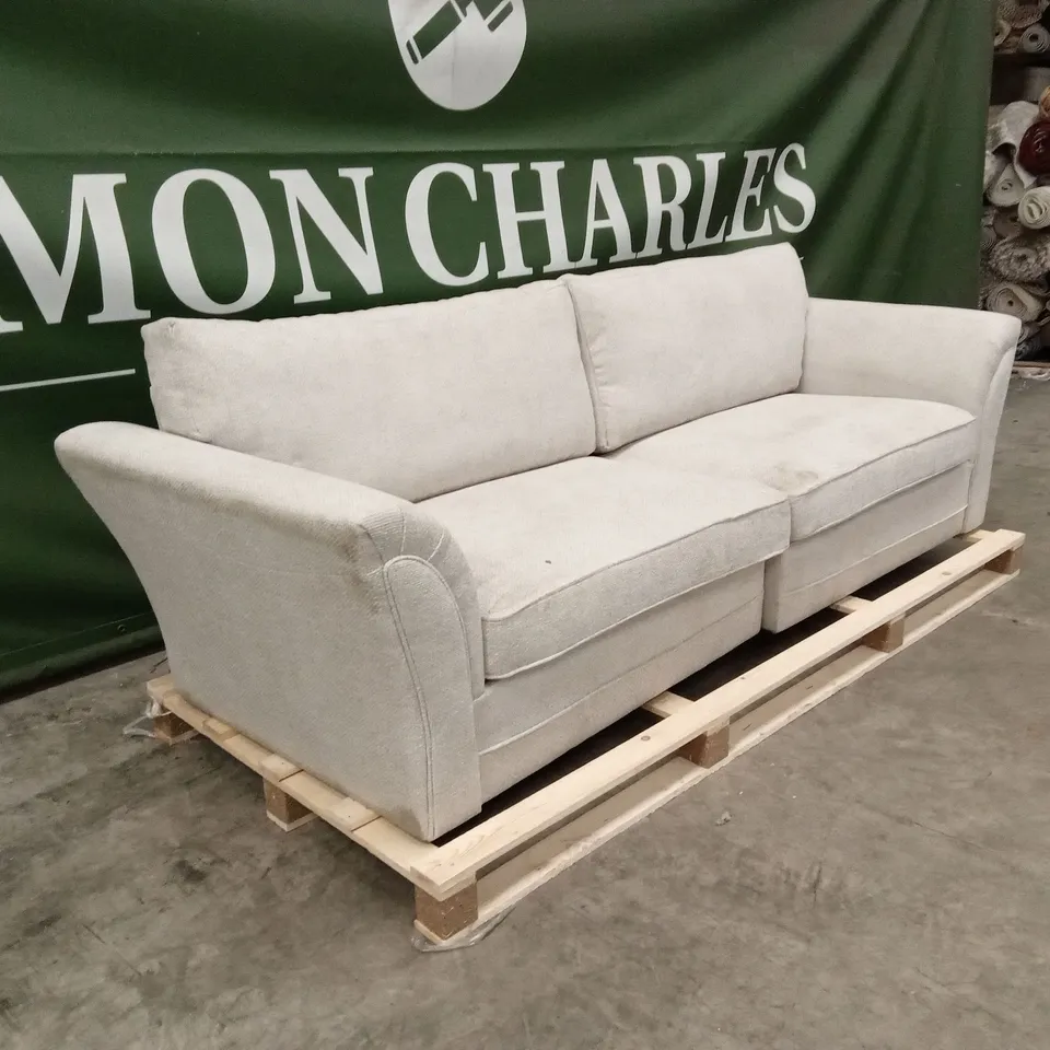 DURY CHUNKY WEAVE 4 SEATER STANDARD BACK SOFA RRP £609