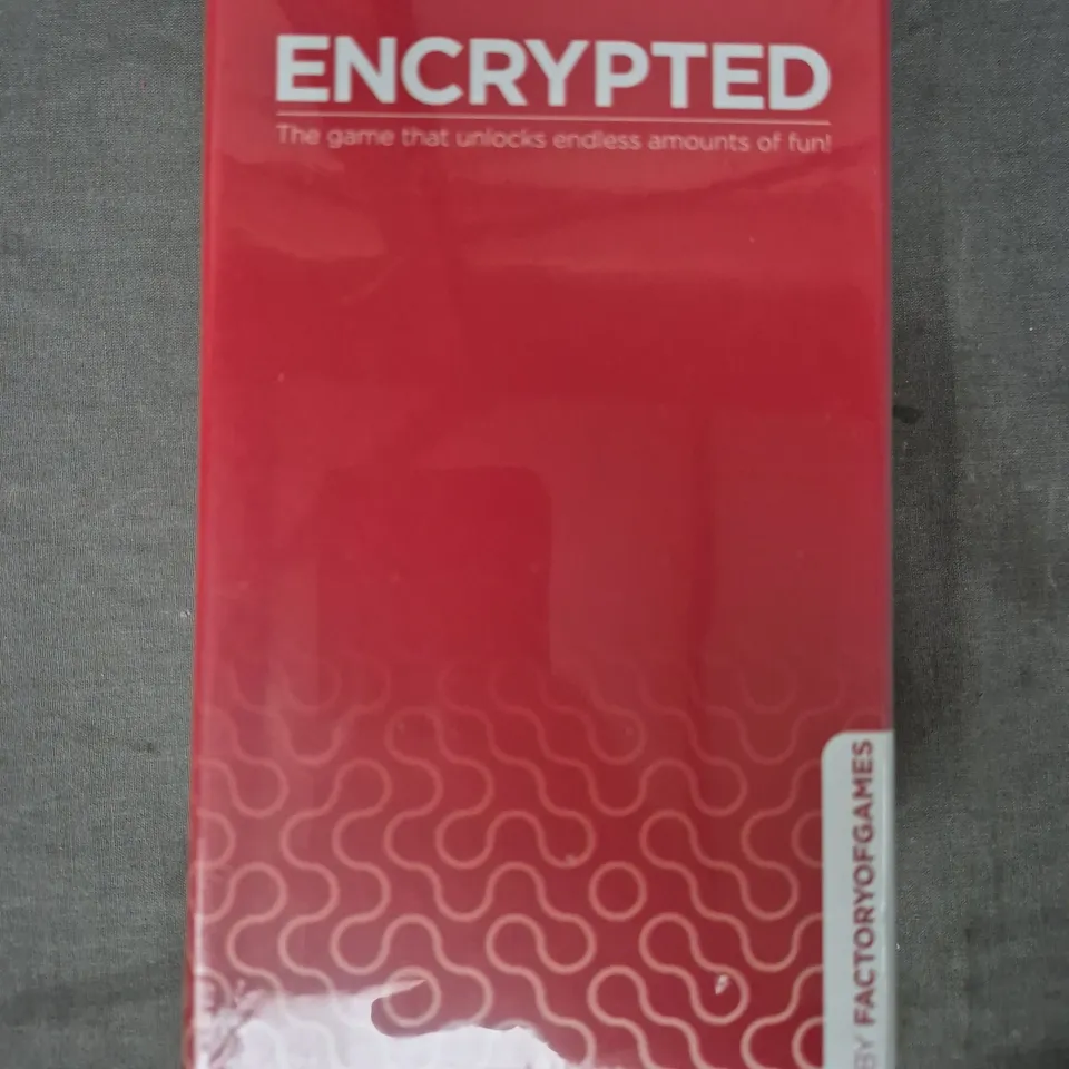 SEALED ENCRYPTED GAME