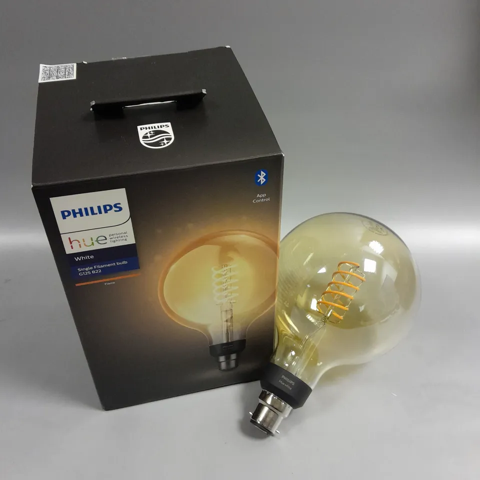 BOXED PHILIPS HUE WHITE SINGLE FILAMENT BULB 