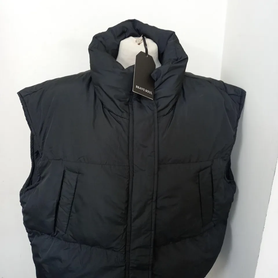 BRAVE SOUL OVERSIZED GILET SIZE 14