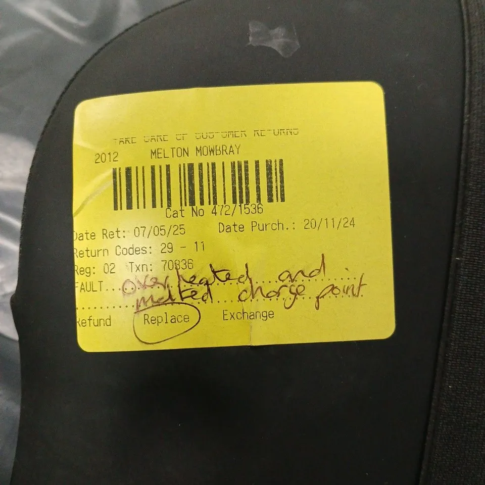 HOMEDICS PORTABLE SHIATSU PILLOW – MODEL SP-50H. PLEASE NOTE THIS ITEM IS NOT BOXED 