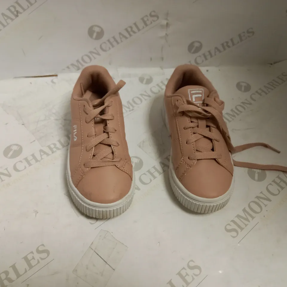 PINK FILA JUNIOR TRAINER SIZE 11 UK 