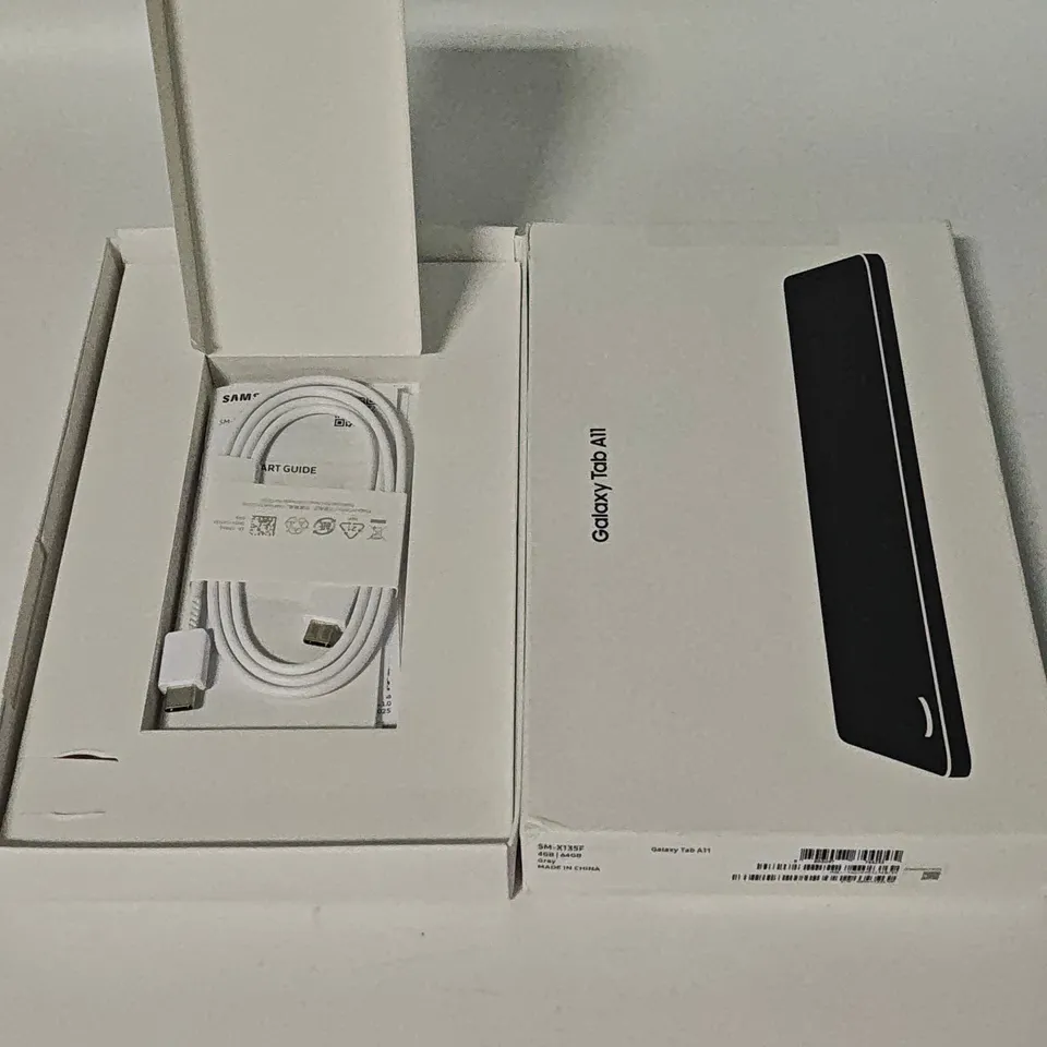 BOXED SAMSUNG GALAXY TAB A114/64GB IN GRAY - SM-X135F