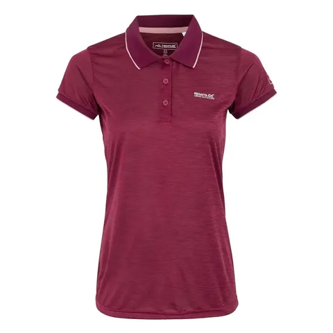 BRAND NEW REGATTA WOMEN'S POLO SHIRT REMEX II BEAUJOLAIS UK 10 