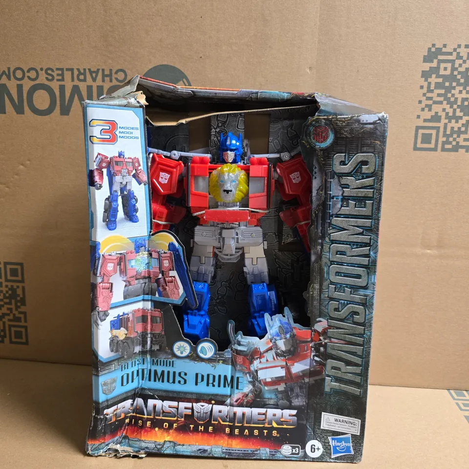 TRANSFORMERS OPTIMUS PRIME ACTION FIGURE – RISE OF THE BEASTS, BOXED