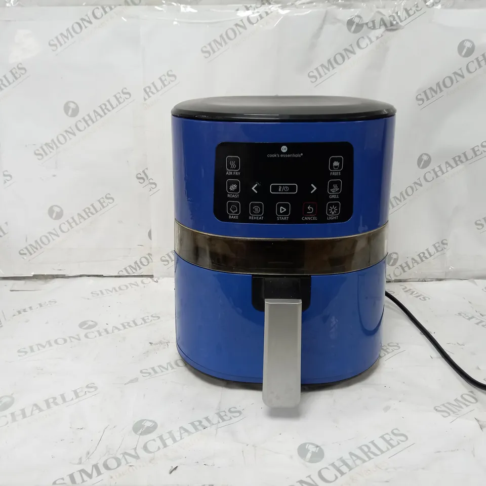 COOK'S ESSENTIALS 4.0L AIR FRYER - SAPPHIRE