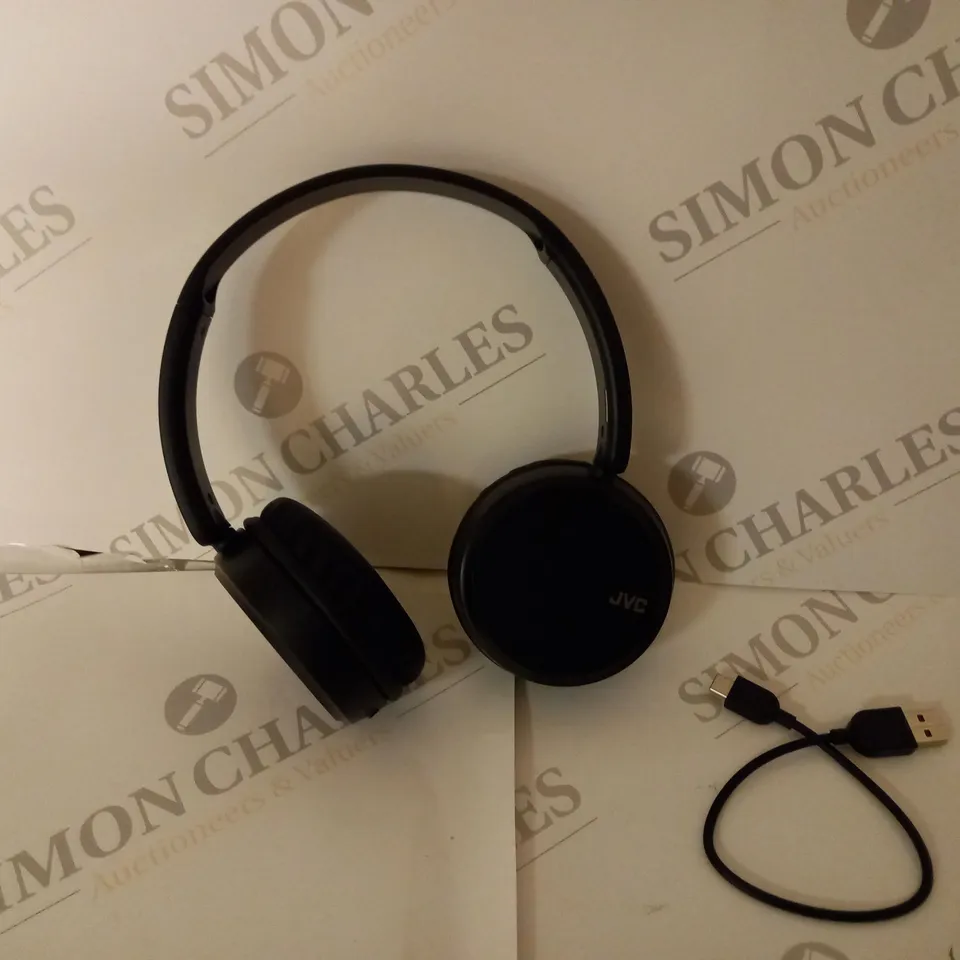 JVC DEEP BASS WIRELESS BLUETOOTH HEADPHONES - BLACK