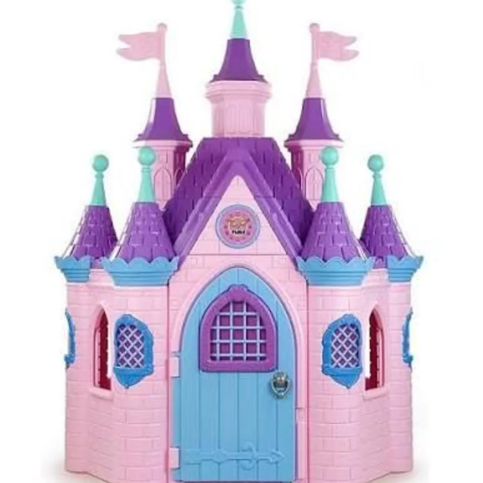 BOXED FEBER SUPER PALACE 8FT PLAYHOUSE RRP £499.99