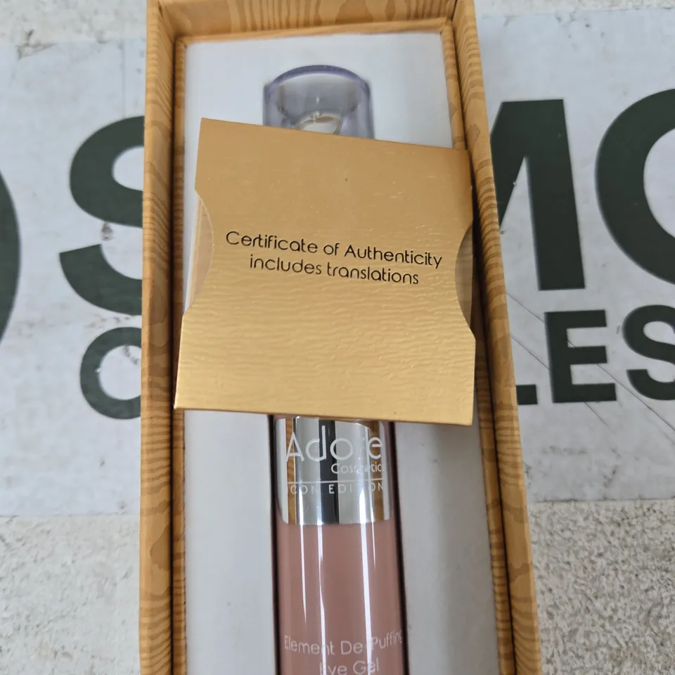 ADORE COSMETICS ELEMENT DE-PUFFING EYE GEL – 20ML, BOXED WITH CERTIFICATE OF AUTHENTICITY